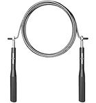 Sweat Performance Jump Rope - 10ft Adjustable Length Rope for Fitness and Speed Training | Includes Mesh Cary Bag & Bonus Rope (Speed Rope)