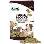 Rodent Blocks - Nutritional Rodent Food - for Rats, Mice, Squirrels, Degus (1 lb.)