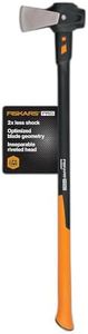 Fiskars Pro IsoCore Splitting Maul and Stainless Steel Axe, with Shock Reduction, 6 lb, 36 in
