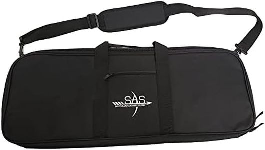 SAS Recurve Takedown Bow Case with Detachable Shoulder Sling and Pockets (Black)