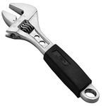 Jetech 6 Inch Adjustable Wrench with Softgrip Handle - Professional Shifter Spanner with Wide Caliber Opening