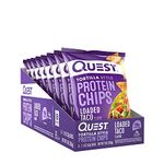 Quest Tortilla Chips, Loaded Taco, 8/Box