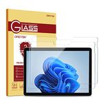 OMOTON 9H Hardness HD Tempered Glass Screen Protector for Microsoft Surface Go (10 inch, 2018 Released) - 2 Pack