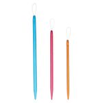 KnitPro KP10944 Wool (Set of 3 Needles), Aluminium, Multi-Colour, 10 x 2 x 2 cm