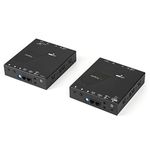 StarTech.com 4K HDMI Over IP Extender – 4K 30Hz – Video Control Software App – HDMI Extender – HDMI Extension – AV Over IP (ST12MHDLAN4K)