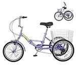 NAIZEA Adult Folding Tricycle Adult