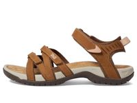 Teva Women's W Tirra Leather Sport Sandal, Honey Brown, 6 UK