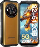 DOOGEE V30 PRO Rugged Smartphone 5G, 32GB RAM +512GB ROM(2TB TF), Dimensity 7050 Octa Core, 10800mAh, IP68/69K Waterproof Dual Sim Mobile Phones, 200MP Main Camera Rugged Phone/WiFi6/NFC - Khaki