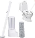 Toilet Bowl Brush, Toilet Wand Refi