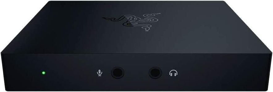 Razer Ripsaw HD Game Streaming Capture Card: 4K Passthrough - 1080P FHD 60 FPS Recording - Compatible with PC, PS4, Xbox One, Nintendo Switch (Renewed)