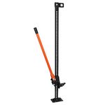 VEVOR High Lift Farm Jack, 60" Utility Farm Jack, 7000 lbs Capacity Ratcheting Off Road Utility Jack, Heavy-Duty Farm Jack for Tractor, Truck, SUV, Bumper Lift, Orange