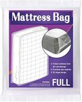 VacPack Mattress Bag for Moving Storage, 5 Mil Heavy Duty Bed Mattress Cover, Super Thick and Tear Resistant (Full)