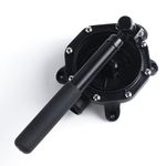 Fuworance 720 GPH Marine Manual Hand Bilge Waste Water Transfer Pump Self Priming Pump Yacht Boat Stainless Steel Black