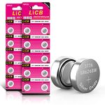 LiCB 20 PCS SR626SW 377 AG4 1.5V Button Cell Watch Batteries