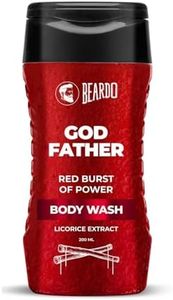 Beardo Godfather Body Wash for Men, 200ml | Powerful and Energising Bodywash for Men | Luxurious Lather and Refreshing Shower Gel | Goodness of Licorice Extract for Long Lasting Fragrance