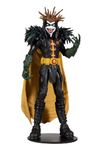 DC Multiverse Dark Nights: Death Metal Robin King 7" Action Figure with Build-A ‘Darkfather’ Parts and Accessories