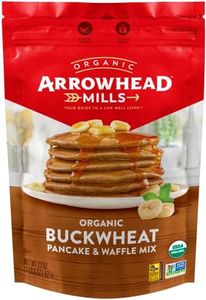 Arrowhead Mills Organic Buckwheat Pancake & Waffle Mix, 26 Ounce (Pack of 6)