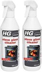 2 x Stove Glass Cleaner - A Foam Stove Window Cleaner for The Easy Removal of soot, Grease and Tar