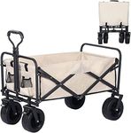 Folding Wagon Cart, Heavy Duty Gard