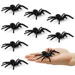 Halloween Spider,Fake Spider,Plastic Spiders,Spider Toys,Halloween Spider Decoration Set,Plastic Spiders and Bats,Robo Alive,Mini Beasts,Toy Insects,Halloween,Toy Bugs,Halloween Decorations Indoor