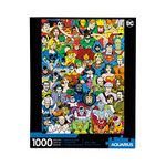 DC Comics- Retro Cast 1000 pc, Multicolor