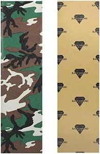 Black Diamond Sheet of Skateboard Grip Tape 9" x 33" (Camo)