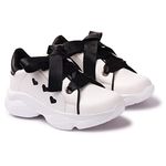 Antox Introduces Crazy New Series of Elegant Women's Casual Sneakers and Cozy Women's Sneakers (Black-39)