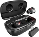 IAMJOY Wireless Gaming Earbuds, 20ms Low Latency Earbuds, Compatible with Meta Quest 3/2, PS5/4, with 2.4Ghz Dongle & Bluetooth, Game Earbuds with Mic for Steam Deck, VR, Switch, PC