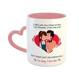 ARTBUG™ I am Sorry I Love You Ceramic Coffee/Tea Mug/Cup - Best Valentines Day Gift for Wife, Husband, Boyfriend, Girlfriend, Sorry Gift for Girlfriend Love, Best Valentines Day Gift for her