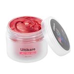 Hair Colour Wax, Ultikare Temporary Color Hair Dye, Instant Hair Dye Cream Mud Washable Natural Hairstyle Color Pomade,Styling Hair Clays for Men Women for Party, Cosplay & Halloween 3.4 Fl Oz (Red)…