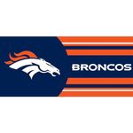 Team Sports America NFL Denver Broncos Sassafras Switch Mat Inserts, Interchangeable Front Door Mat Outdoor Entrance, Indoor Door Mats for Entryway, 22 x 10 Inches Sassafras Doormat Inserts