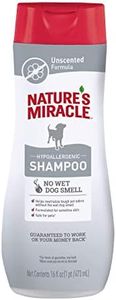 Nature's Miracle Unscented Hypoallergenic Shampoo for Dog 473 ml