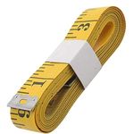 ikis inch tape, Measuring tape, inch tape for measurement for the body, Tailor Inchi Tape Measure for Body Measurement Sewing Dressmaking - 150 cm Pack of 1,