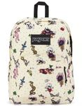 JanSport SuperBreak Plus Laptop Backpack - 15 Inch Inner Pocket with Front Organiser and Side Water Bottle Bag - Padded Straps - 25 L, Traditional Tats, One Size