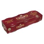 Callipo Canned Solid Light Tuna in Olive Oil, 3 Cans x 80g (240 Grams)