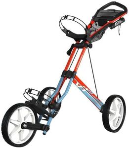 Sun Mountain Golf Speed Cart V1R Pursh Cart mit 3 Rädern – Race Blue Blaze