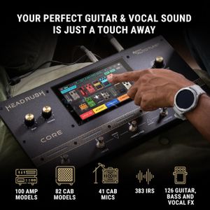 HeadRush Core Guitar and Vocal Processor – Multi-Effects Pedal