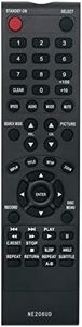 NE206UD Replacement Remote Control fit for Magnavox TV DVD Combo MWC24T5 19MDTR20 27MDTR20 CCA192AT 27MDTR20 T2-13 20MC4304 19MDTR20 27MDTR20S 220MC4304 27MC4304 27MDTR10 27MC4304/17 27MDTR10S
