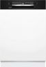 Bosch SMI4HCB19E, Série 4, Lave-vaisselle encastrable, 60cm, 14 couverts, Silence Plus 42 dB, Bandeau noir