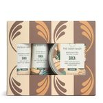 The Body Shop Shea Mini Gift Set, Shower Cream 60ml, Body Butter 50ml, Hand Balm 30ml, Nourishing Body Care Trio for Dry Skin, Gentle Cleanse, 96hr Moisture, Vegan Skincare Gift