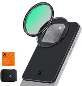 K&F Concept 67mm CPL Lens Filter with 6.7" Magnetic Case Kit, Circular Polarizer Polarizing Filter Compatible for iPhone 16/15/14/13/12 Pro Max Series/16 Plus/15 Plus/14 Plus