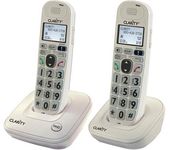 Clarity D704 Moderate Hearing Loss Cordless Phone with D704HS Expandable Handsets (D704 with (1) D704HS)