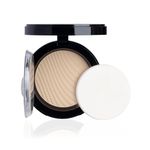 P.A.C Take Cover Compact Powder for Women (03) | Matte Finish, Oil Control | Lightweight Setting Powder for Makeup Long Lasting | Hydrating with Aloe-Vera for All Skin Types - Coconut Shot (7.85 g)