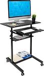 Mount-It! Mobile Standing Desk with
