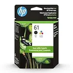 HP 61 Black/Tri-color Ink (2 Pack) 