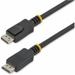 StarTech.com DisplayPort 1.2 Cable w/ Latches - 6ft / 2m - HBR2 - 4K x 2K Display - Certified DP to DP Video Cable M/M (DISPLPORT6L)