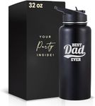 Best Dad Ever Tumbler 32 oz Dad Tumblers for Men Insulated Water Bottles Dad Tumbler Dad Gift Dad Gifts for Dad Tumblers Dad Gifts Best Dad Gifts