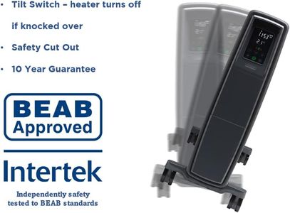 Dimplex FuturRad 3kW Electric Radiator – Black