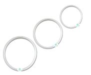 QemiQ Retail® -Jar gaskets for Preethi Mixer Brands. Sales Package Contains 1U Small(8.5cm) Gasket, 1U Medium(11cm) Gasket, 1U Big(12.8cm) Gasket (Material-Silicon)