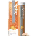 Hydralyte Effervescent Electrolytes Tablets - Orange 20 count